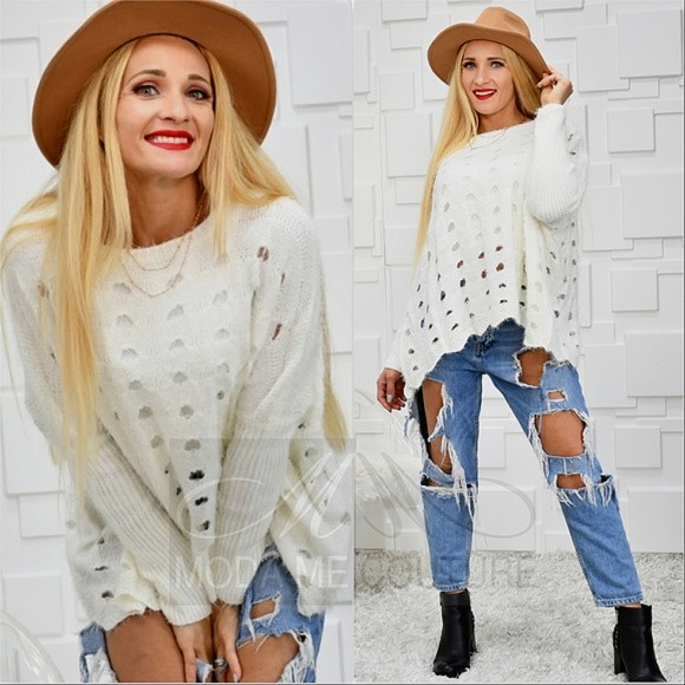 LOLA Cream Knit Sweater - Picture 2 of 5